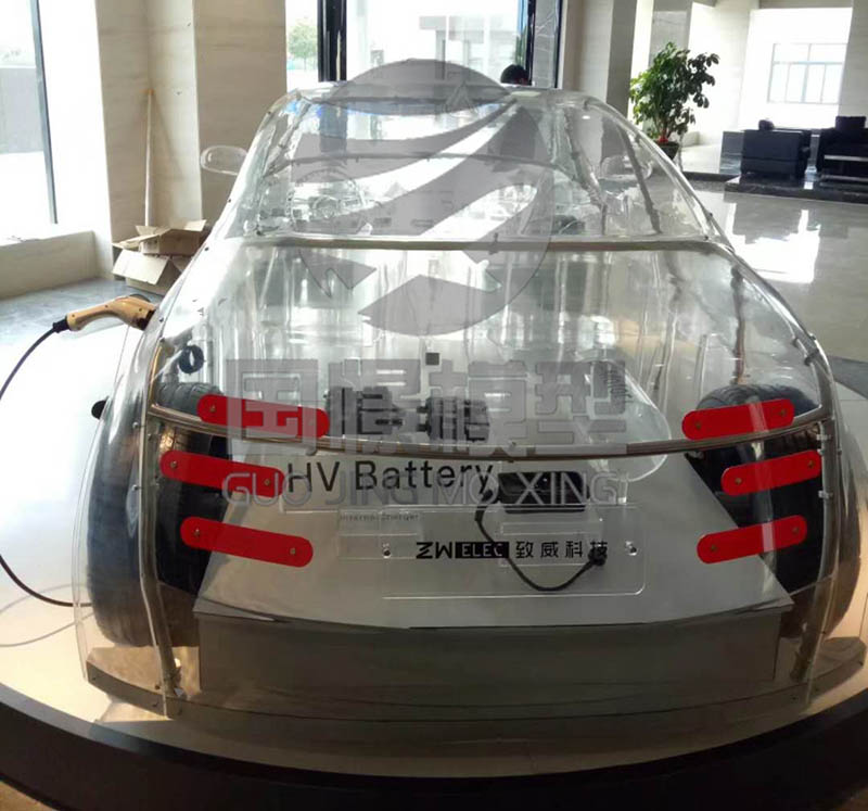 南京透明车模型